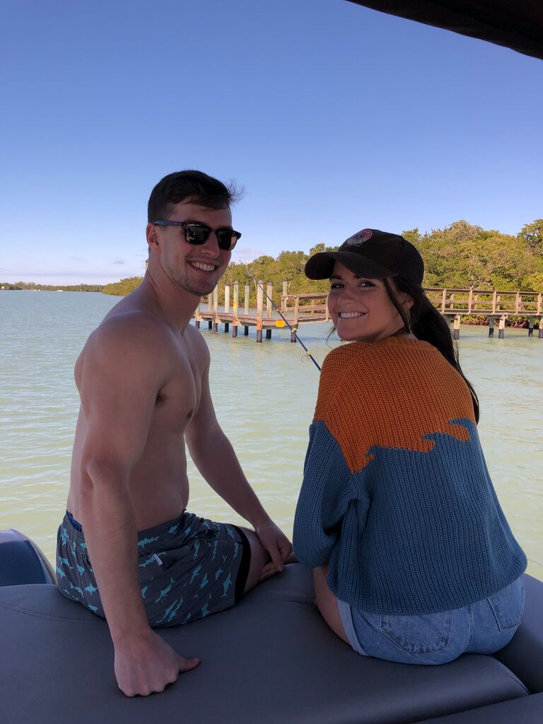 Caroline's first Elliot family trip to Marco Island