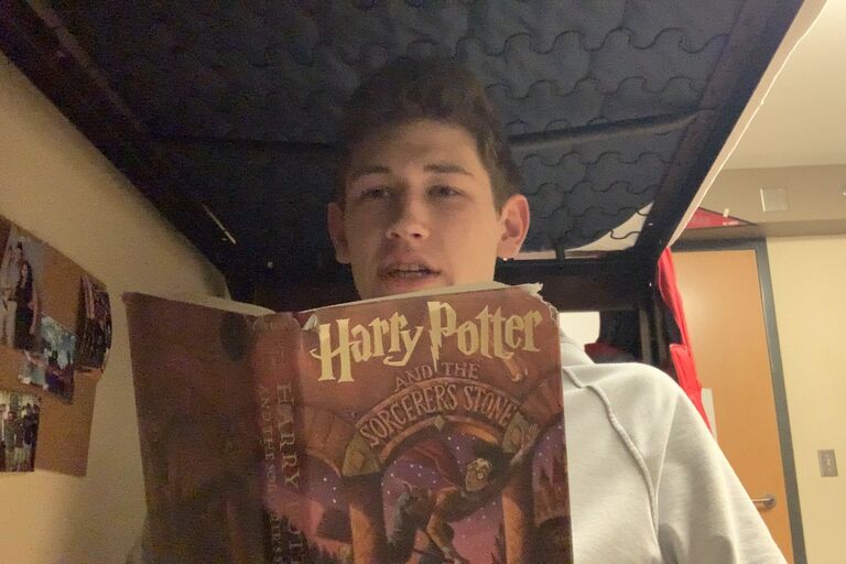 Garland and Piper used to read Harry Potter to each other over Facetime because it is one of Garland's favorites and Piper had never read it. Currently they are on the fourth book together... and still read to each other!