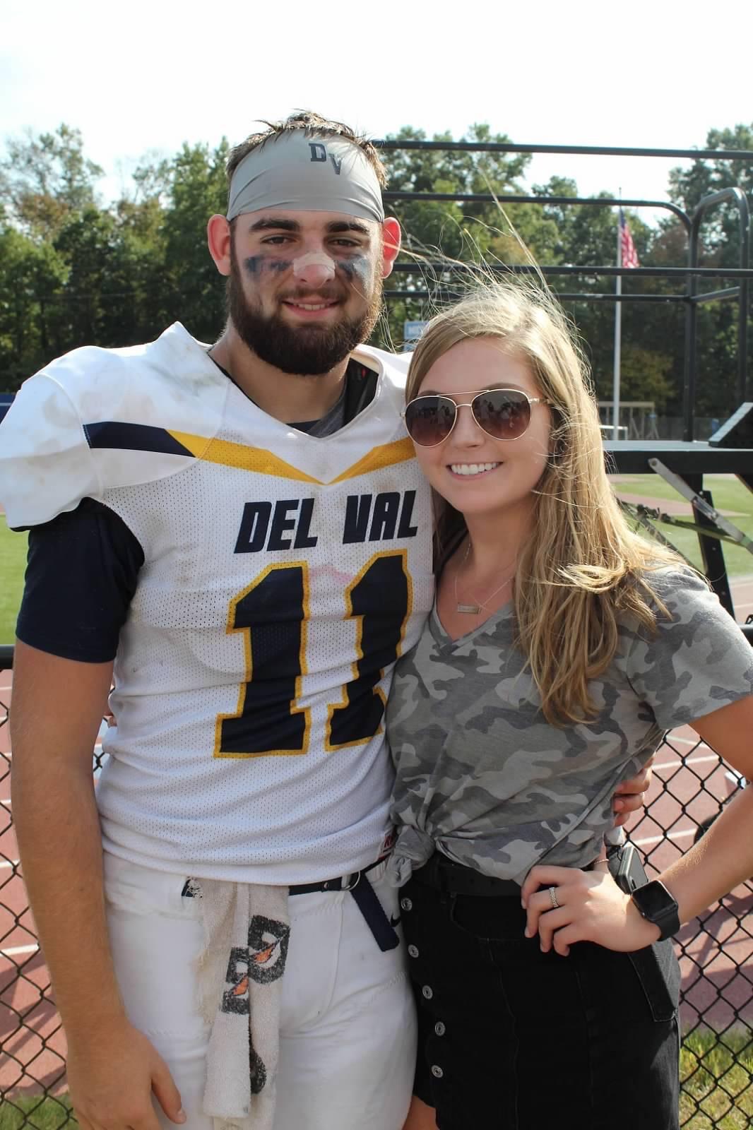 I went off to college but came home every weekend to watch Ty finish out his senior seasons. 