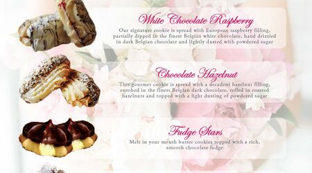 Giorgio Cookie Company  White Chocolate Raspberry Gourmet Cookies
