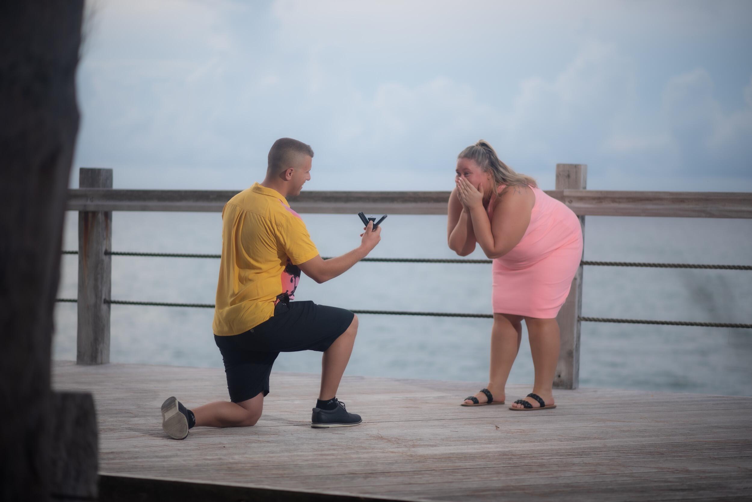 We got engaged!