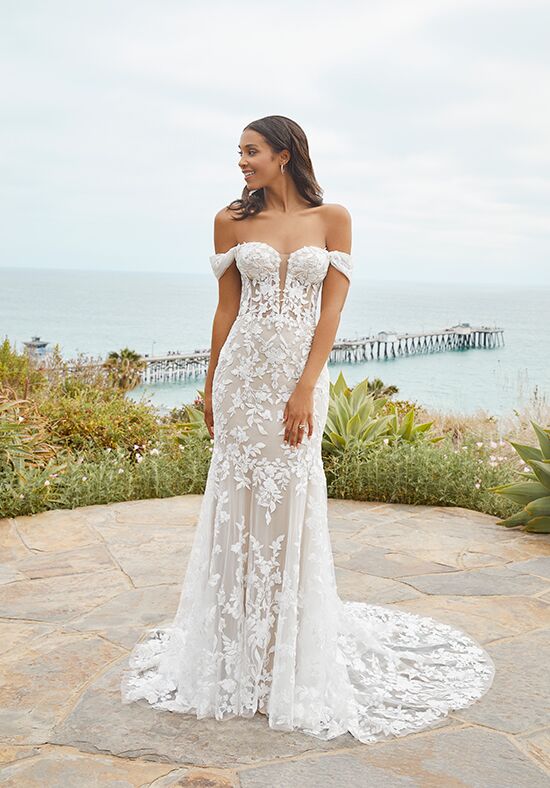 Casablanca Ivory Lace Wedding Dresses