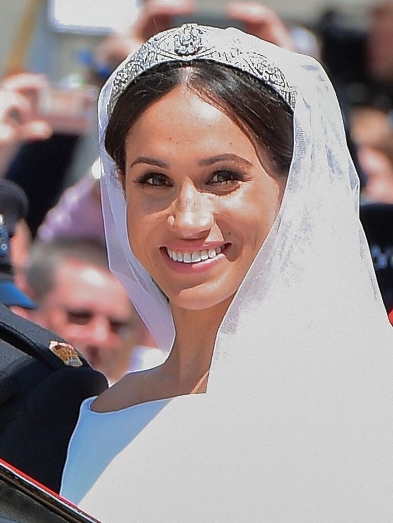 Meghan markle wedding makeup dior sale