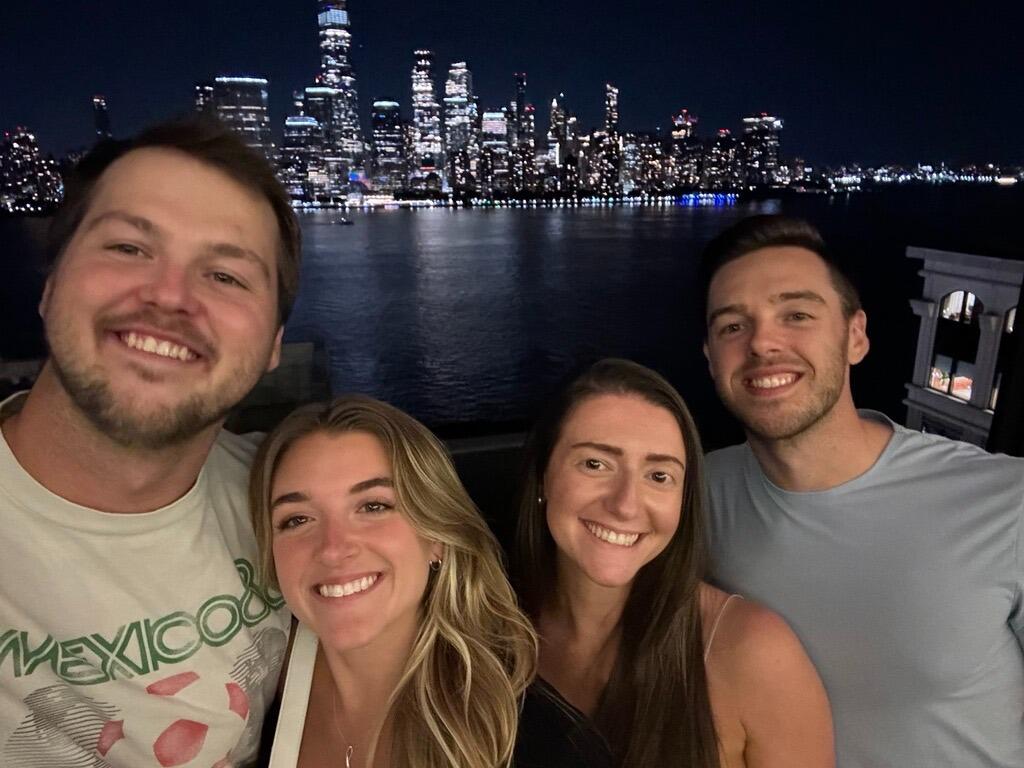 Moved in to our second home together, this time on the east coast in Jersey City (and planning a wedding)! Through our 5 years dating, we have loved every second of our adventurous lives together, and can not wait for a lifetime more! 