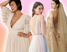 Three Taylor Swift-inspired wedding dresses