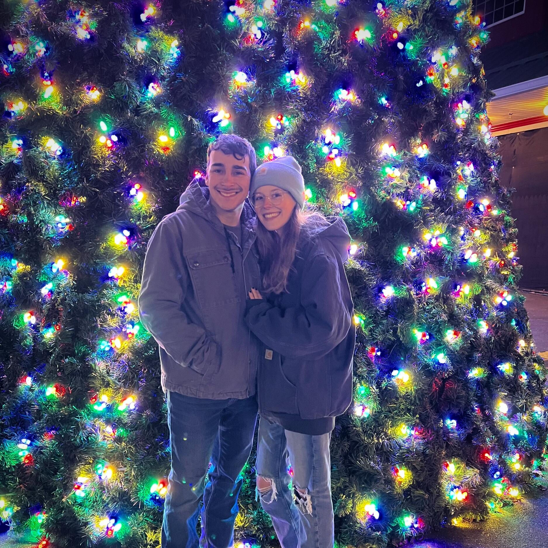 Christmas together at Hershey Park!