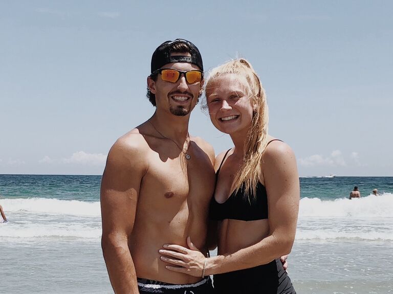 Morgan and Will go to the beach each year with their family and friends. 