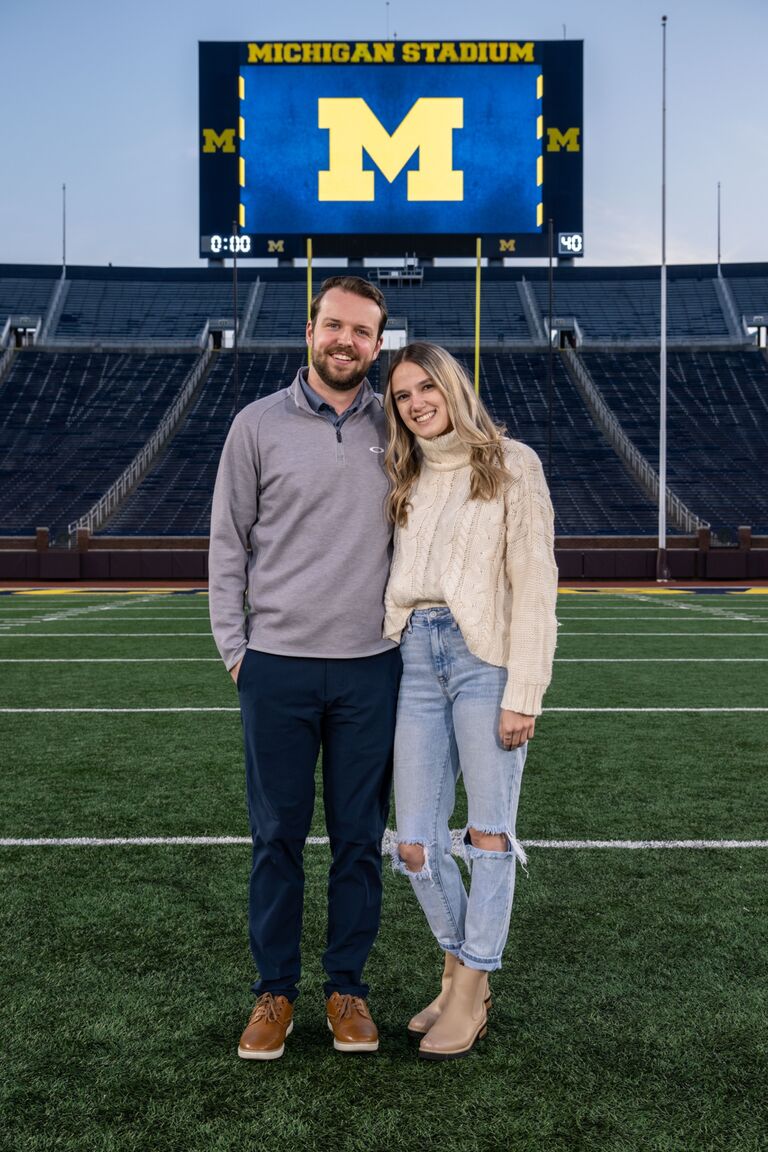 Holiday pictures at the Big House