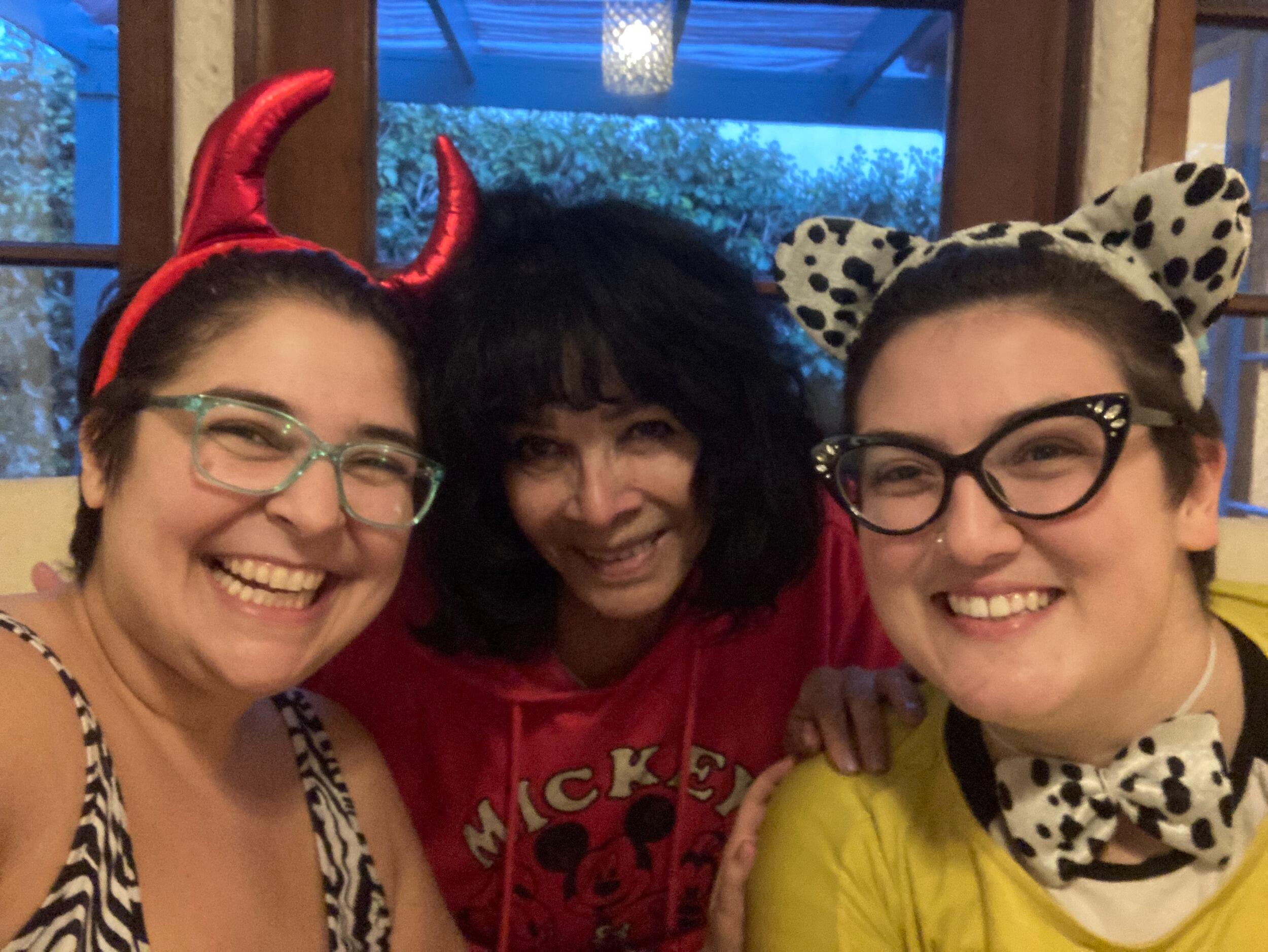 Simone's Grandma got them both costumes for halloween.