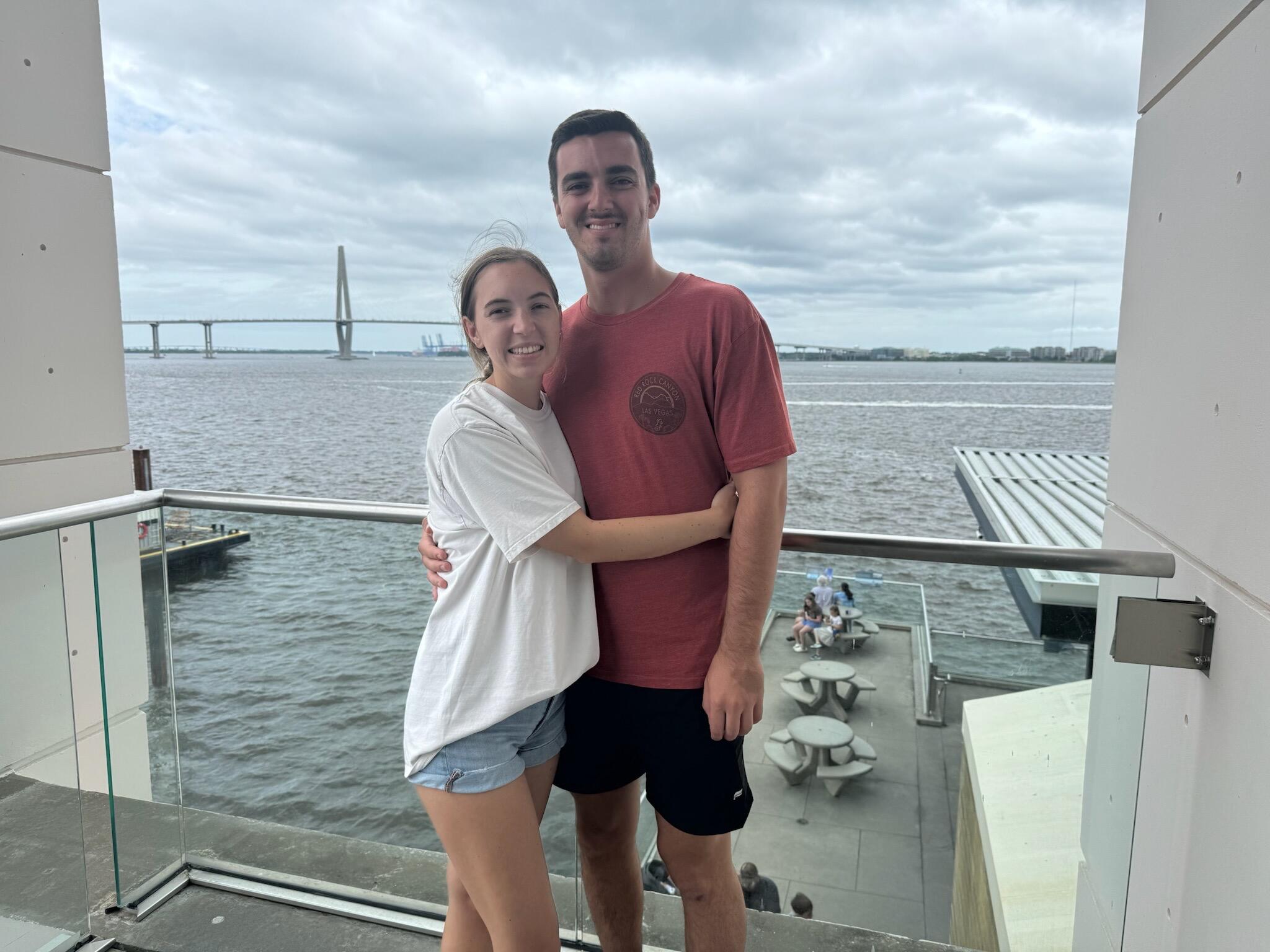 Julia was relocated to Charleston, SC for her second half of medical school. After 5.5 years of dating and being long distance, Wes and Julia decide to move  in together in Charleston!