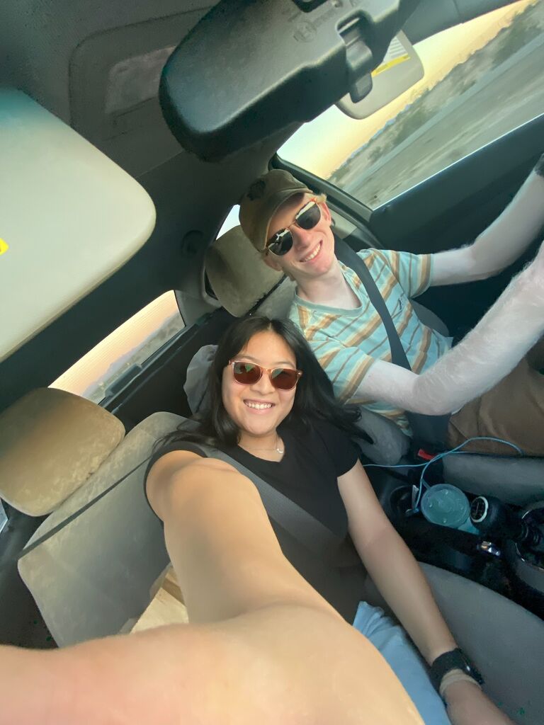 Slightly premature trip to meet Matt's family!!!