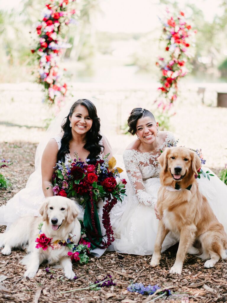 disney themed wedding animal photoshoot
