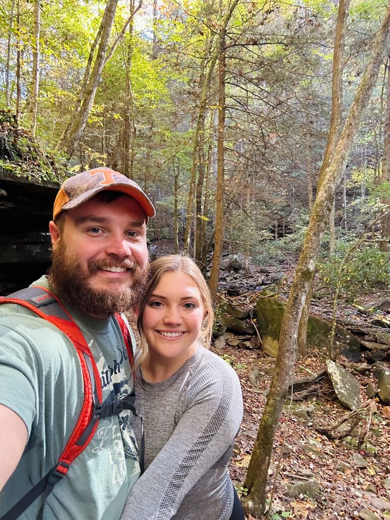 Officially dating and hiking Virgin Falls