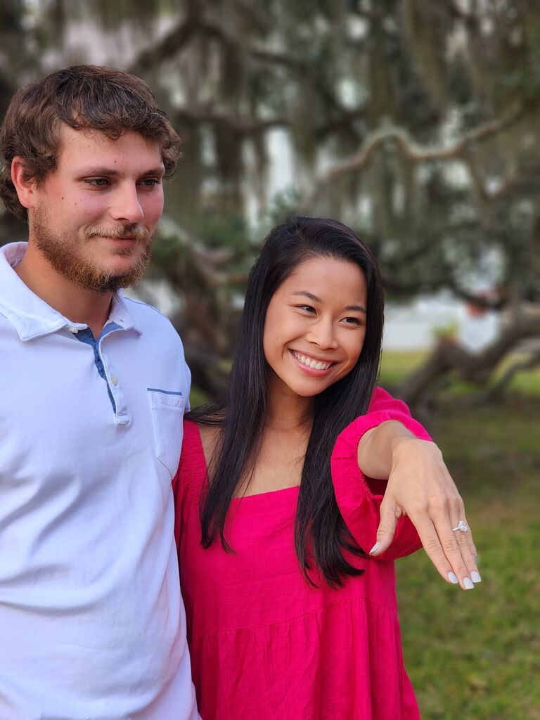 On October 21, 2023 Logan got down on one knee and asked Jasmine to marry him. They were on Cumberland Island, where many special memories have been made over the years between the couple.