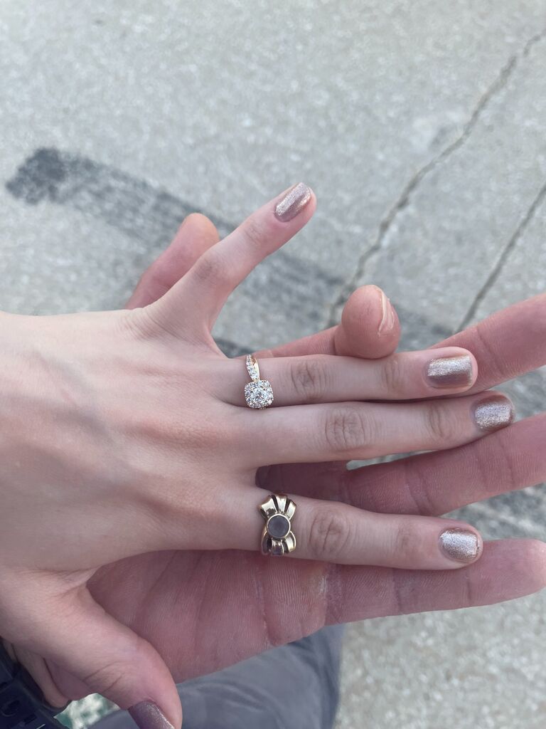 Andrew asked me to marry him at the St. Louis Arch