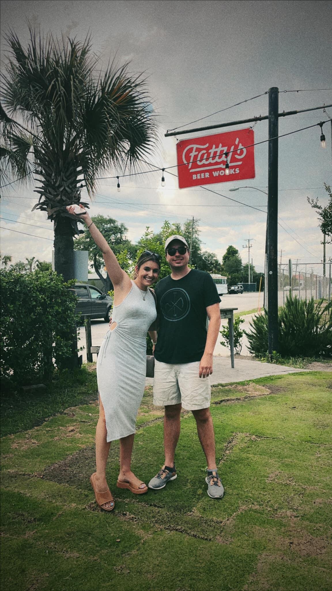 One of many trips to Charleston visiting our friends and family 