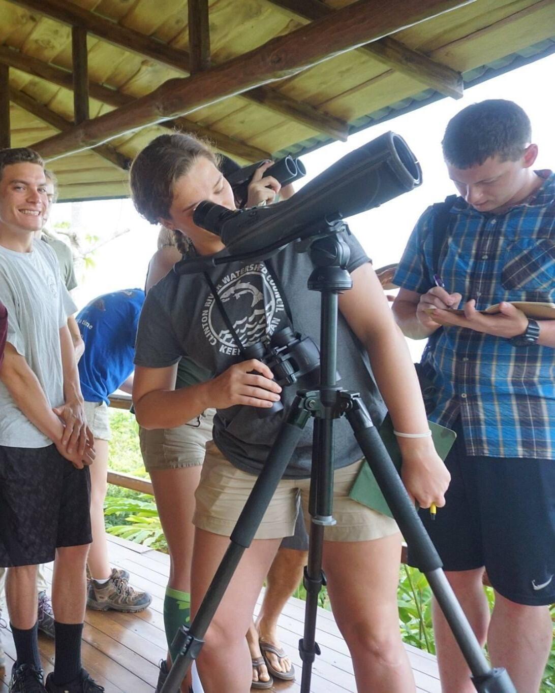 We met in Costa Rica while doing a study abroad for a tropical field ecology course at Oakland University where we discovered our love for bird watching