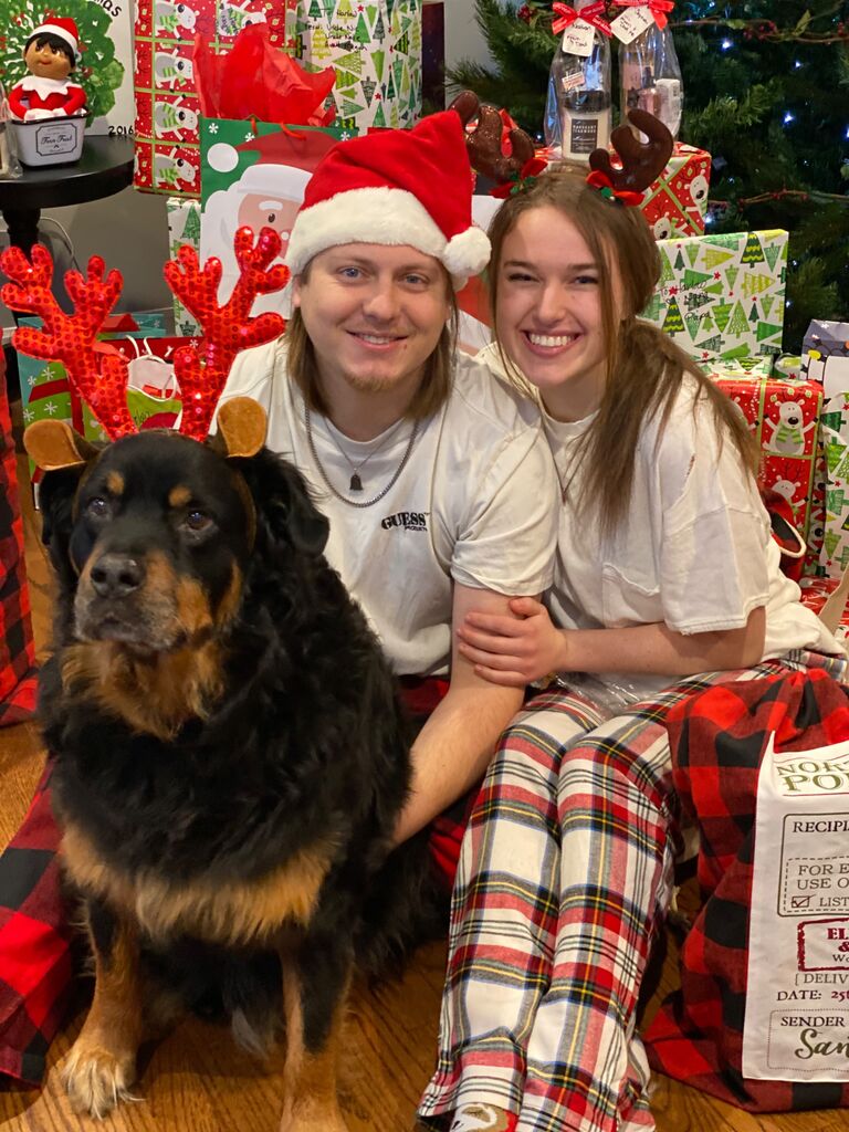 Our 3rd Christmas as a couple but our second Christmas actually living together 