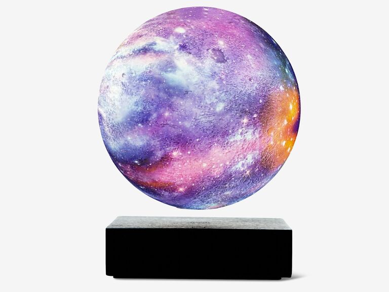 Floating 3D galaxy lamp cool gift idea for husband