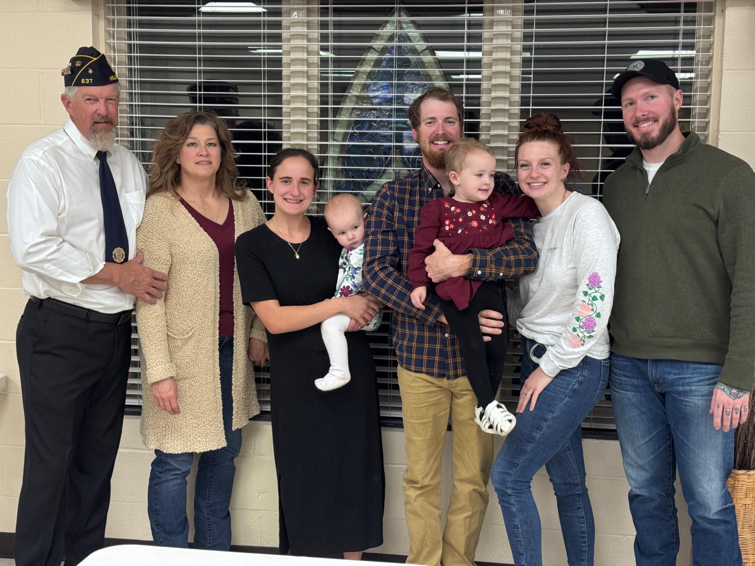 Veterans Day Dinner in Millersport, to support our veterans. 