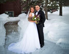 outdoor wedding in Bismark, North Dakota