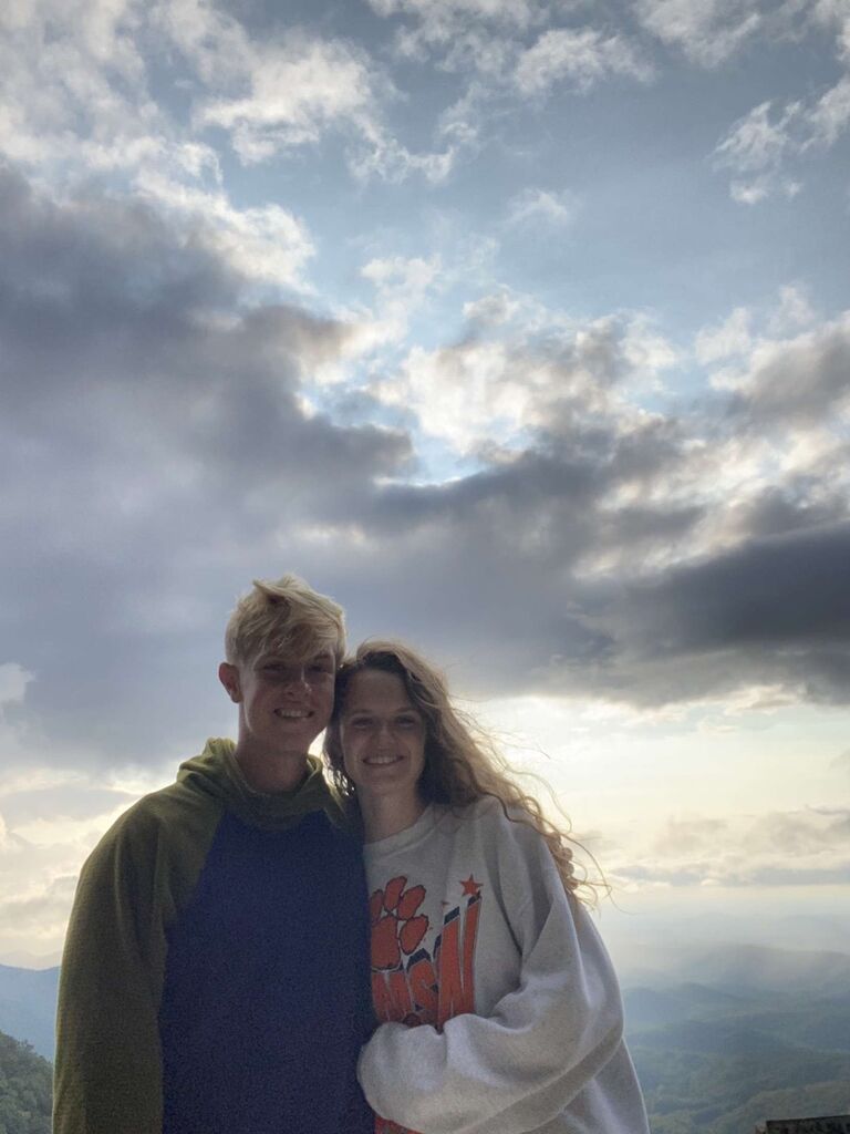 One of our first dates at Pretty Place!