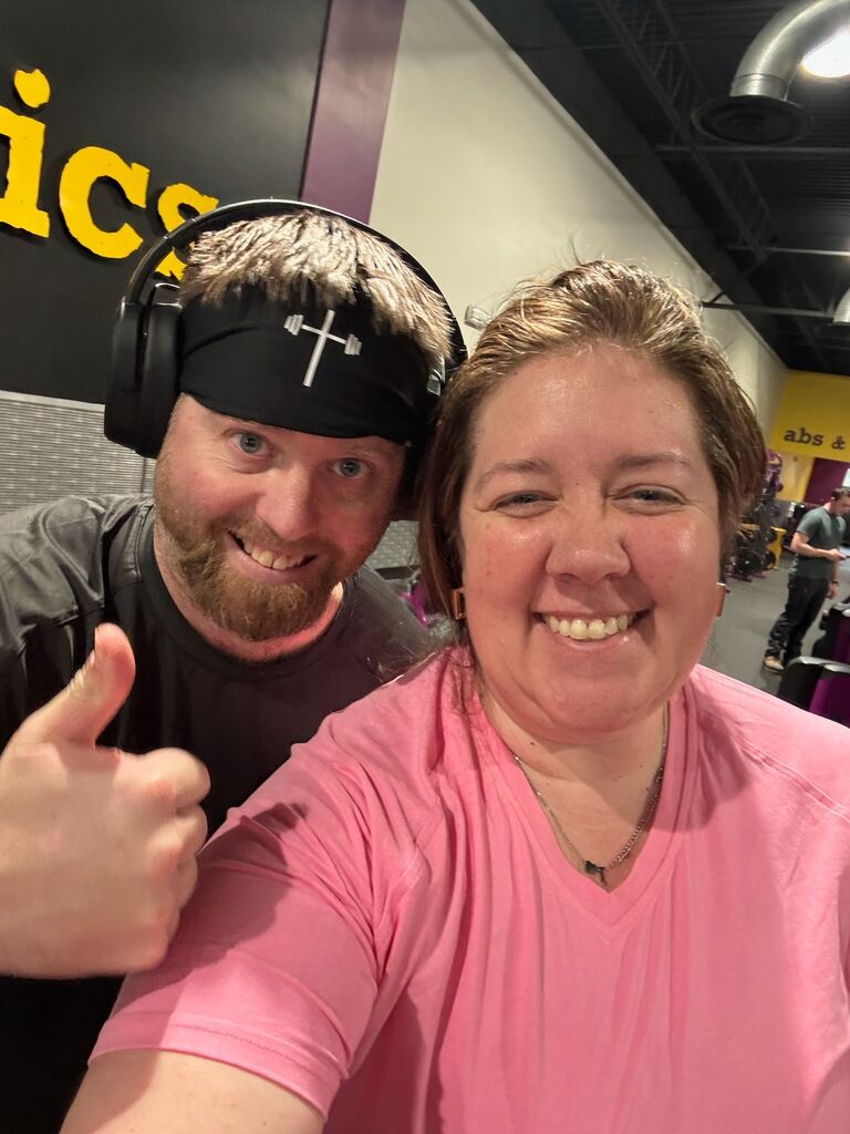 Hitting the gym together was always an adventure...ifikyk 