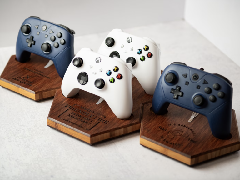 Wooden Headphone Stand, Headset Stand, Headphone Holder, Controller Stand,  Gaming Headset Stand, Gamer Gifts, Gift for Him 
