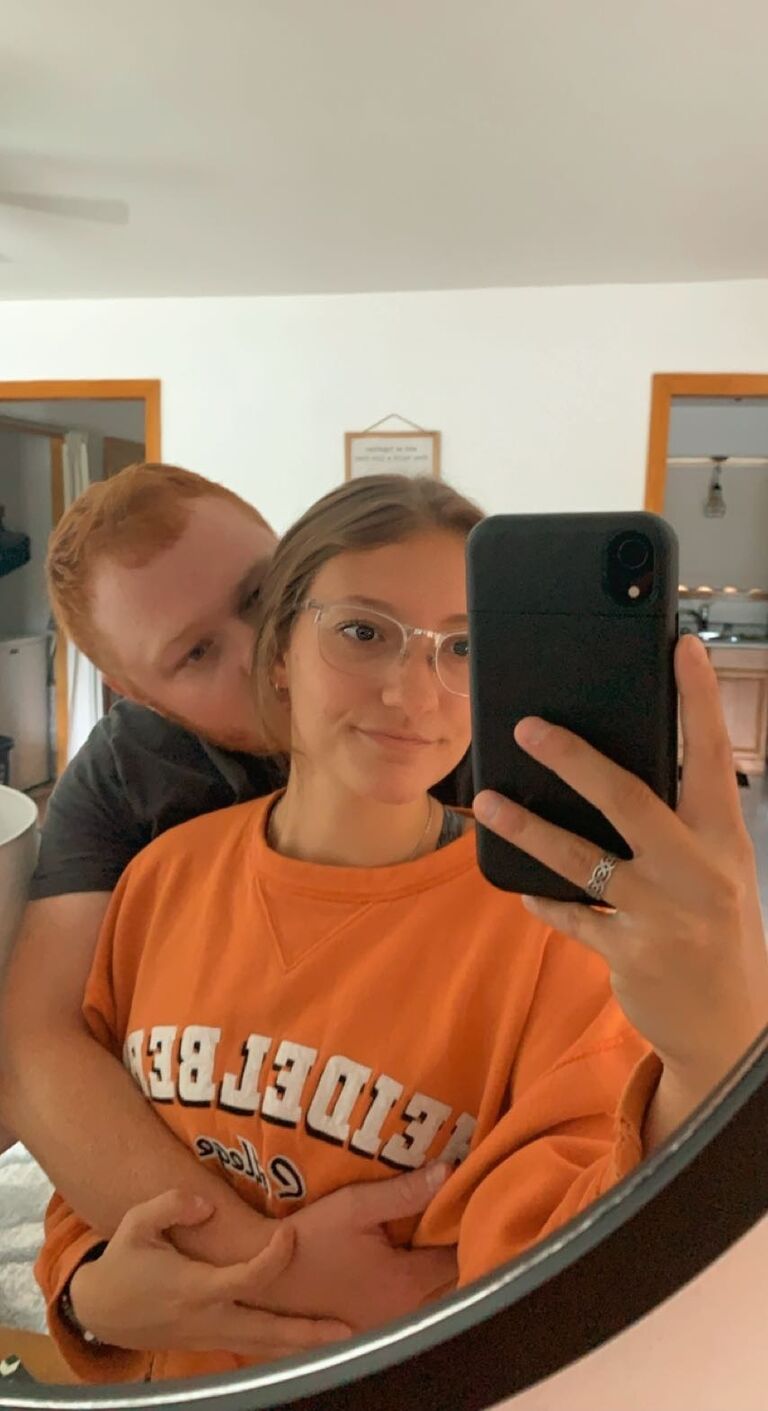 Buying and moving into their first home