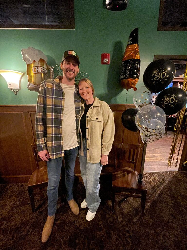Brian's surprise 30th
