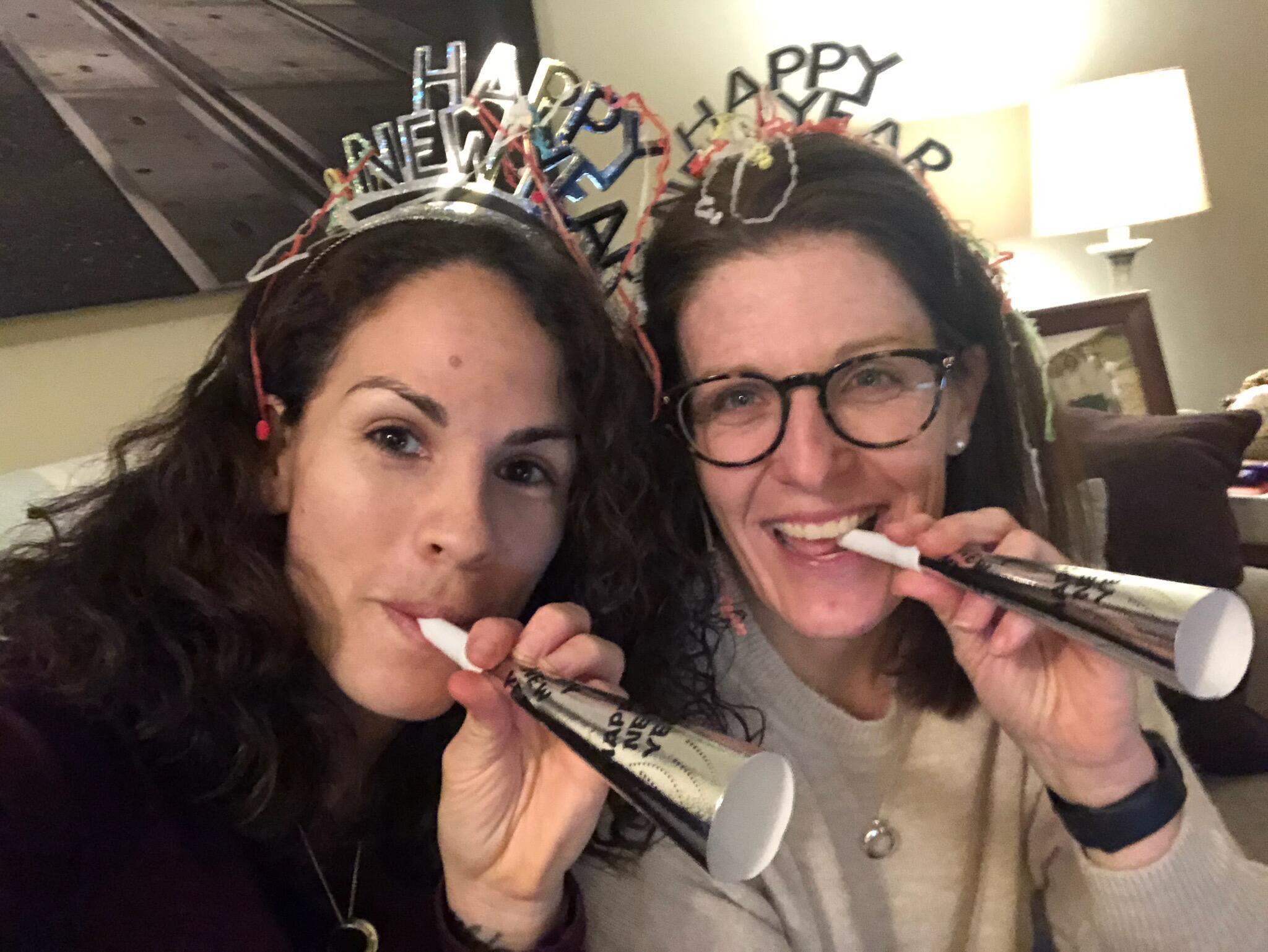 Kelly & Allison get to bring in the new year together for the first time!