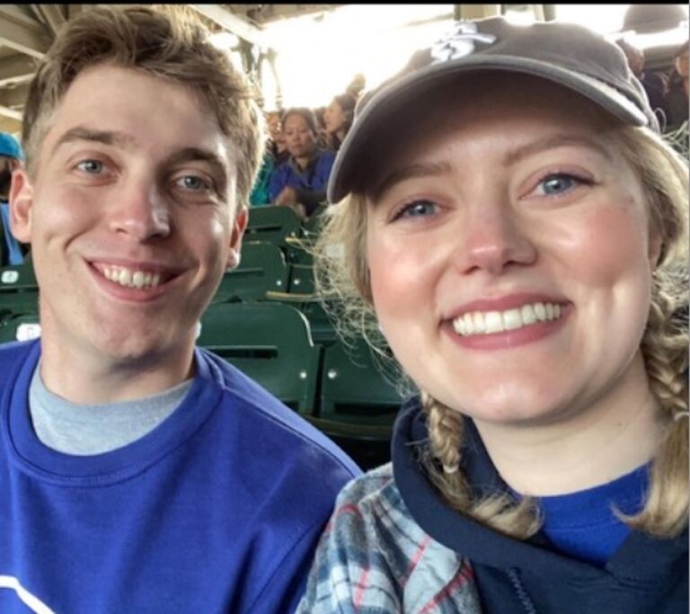 First cubs game together.