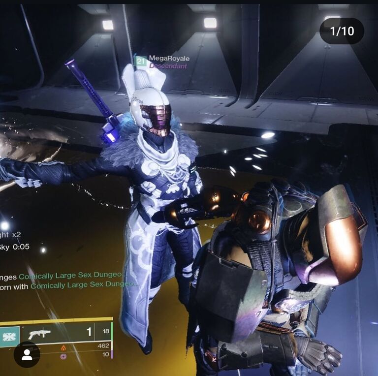 Before we started dating, we met each other online through the video game Destiny 2.