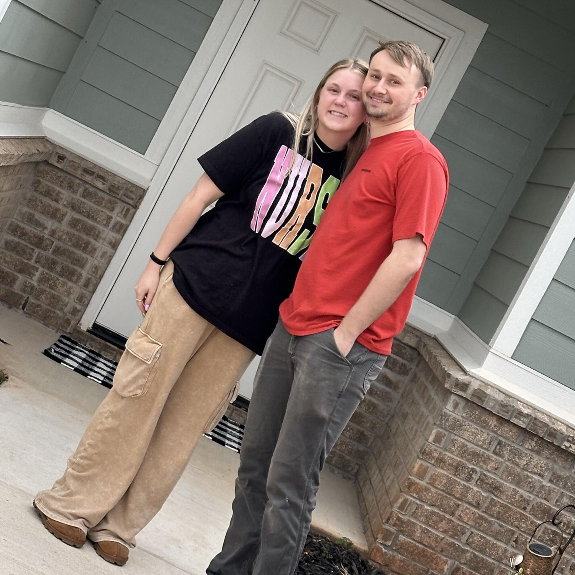 Hunter and Madi bought and moved into their first home together!
