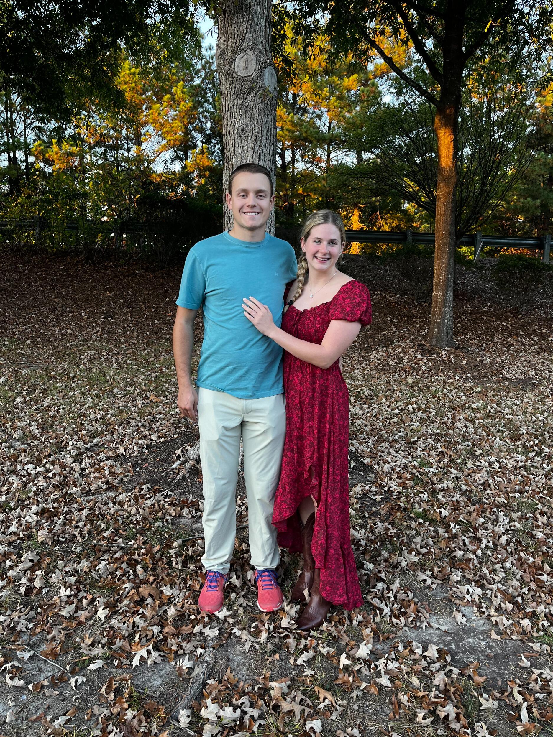 We celebrated two years together! Hooray! This wasn't taken on the actual anniversary, so Lily is lying about the time stamp... but it's the closest thing we have!