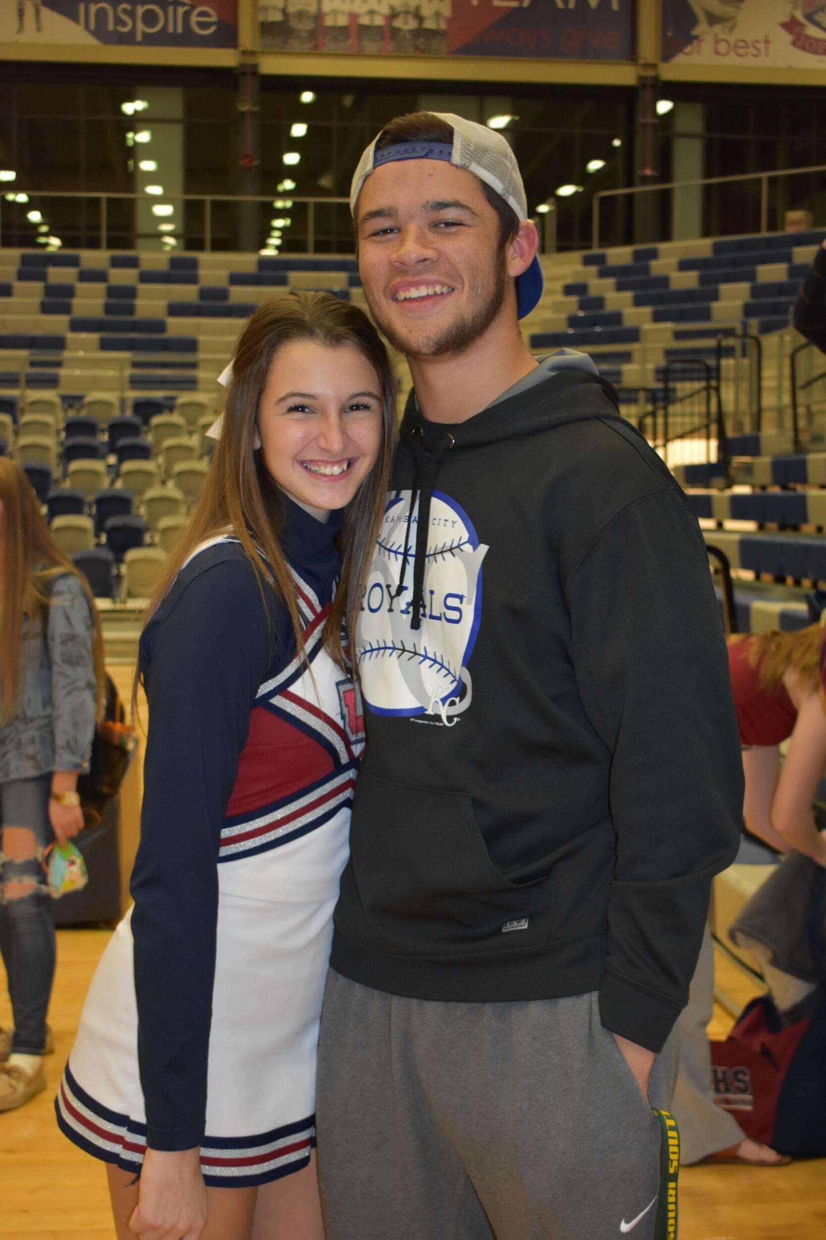 Nate asked me to "officially" be his girlfriend! We were almost to the end of 1st semester of senior year here! #babies #highschoolsweethearts