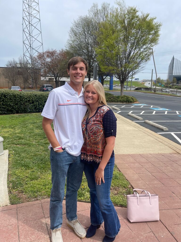 First year together celebrating Logan’s birthday!