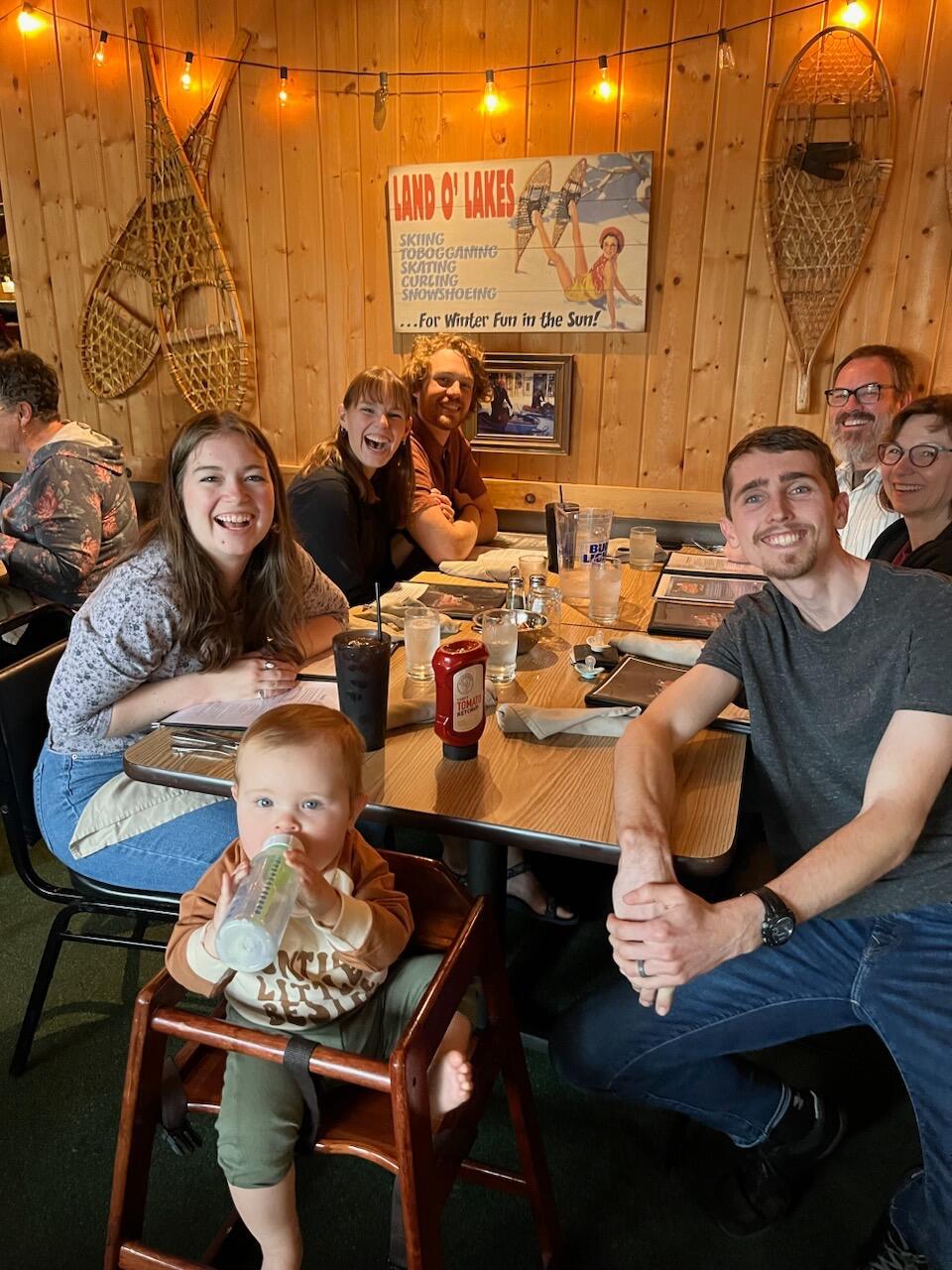 We went up north for a family trip and Peter asked my dad if he could marry me!!
