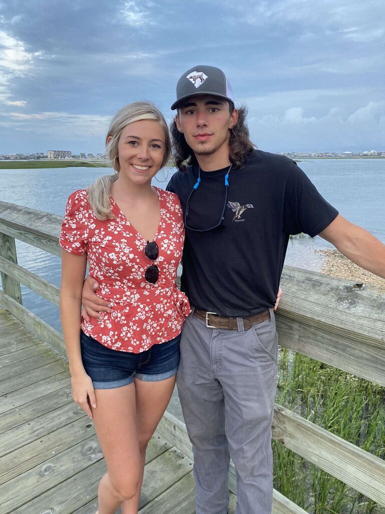 First family beach trip