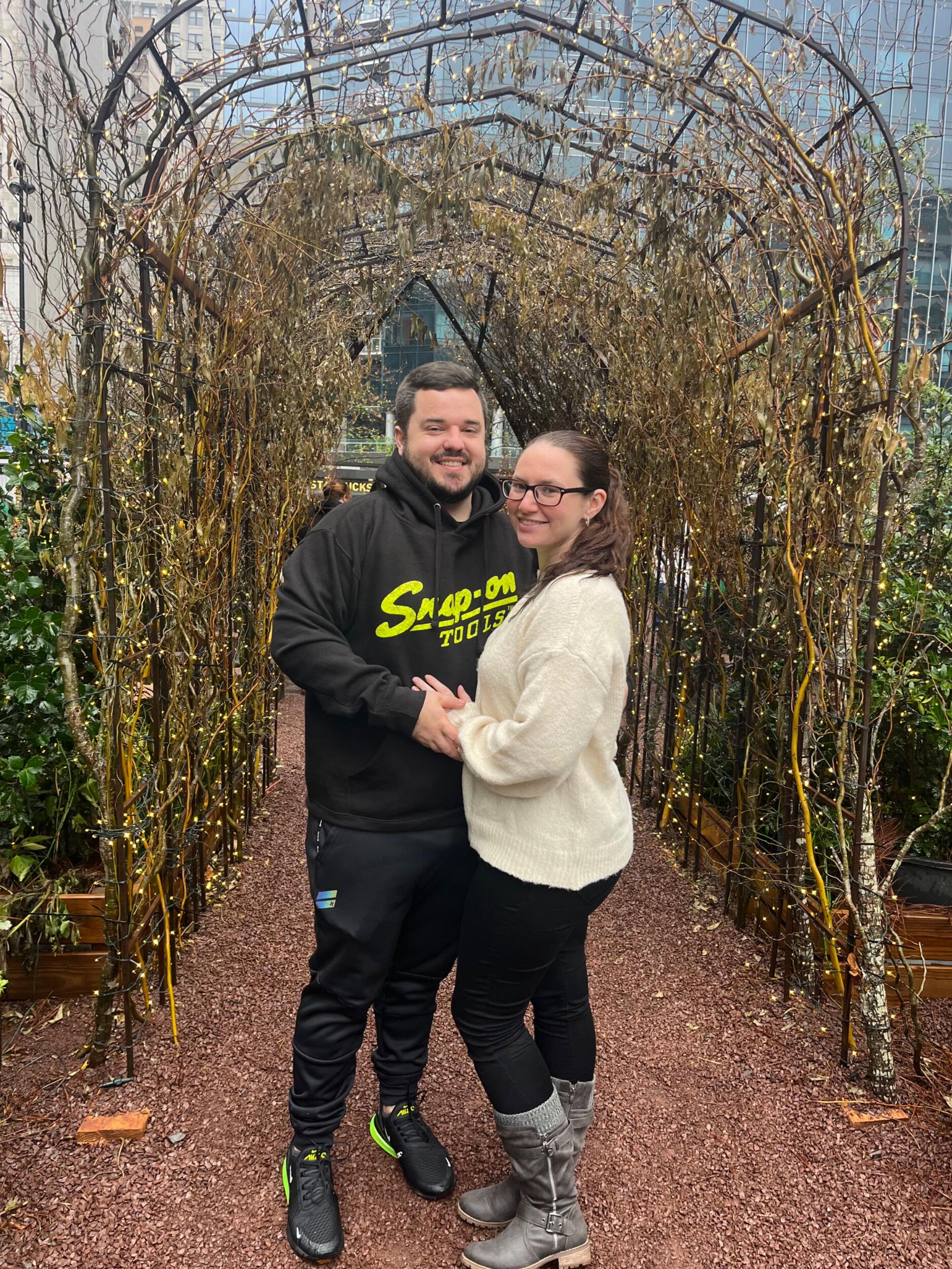 Our first time to Philly together 