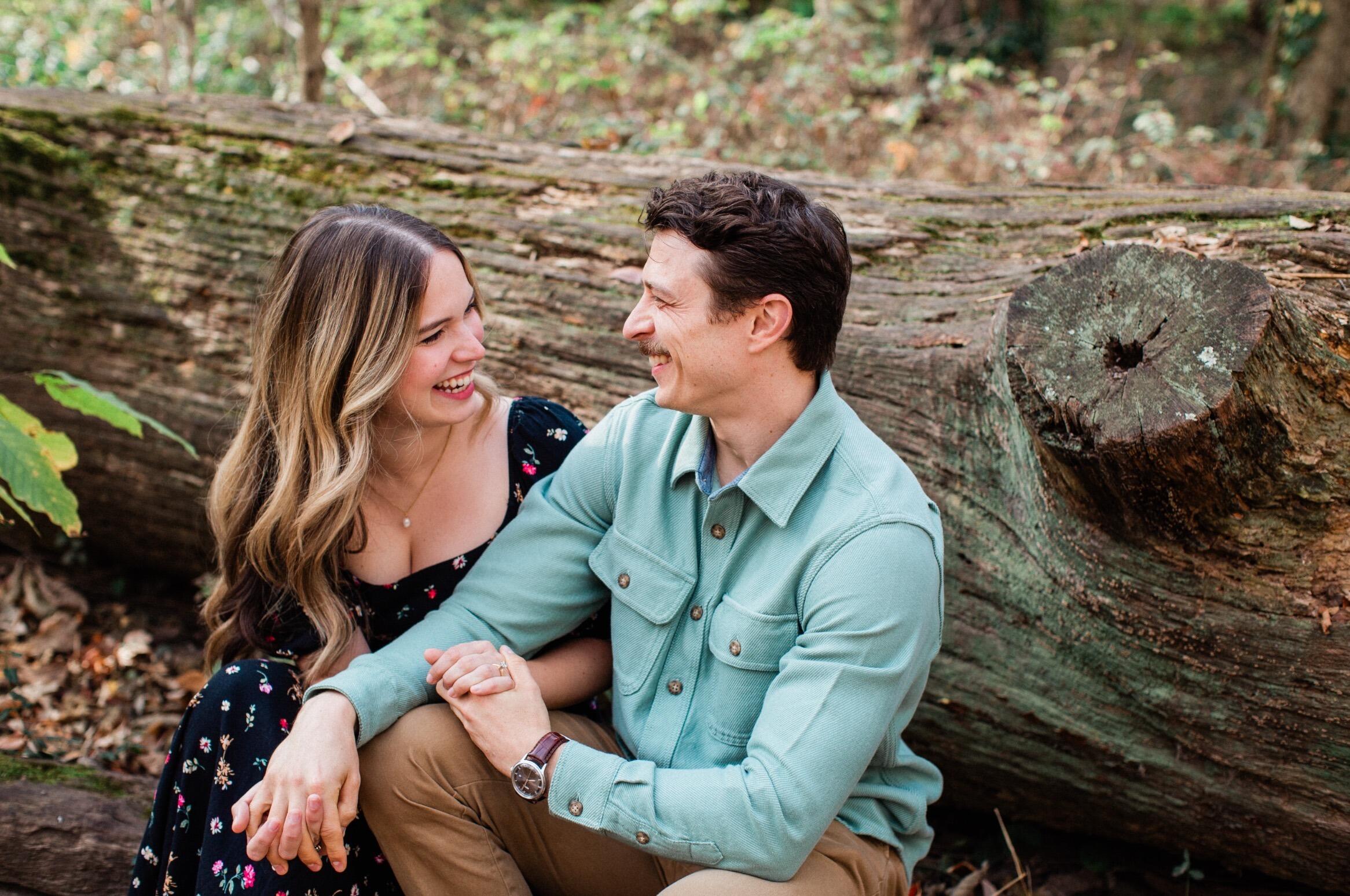 Took beautiful engagement pictures in the Arboretum. By our talented friend, Bradley Nolan. We love him! 