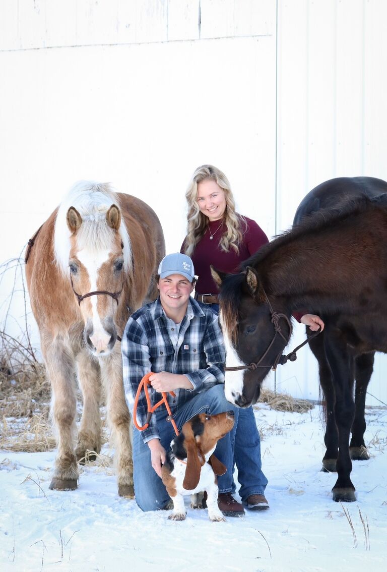 Emma and the horses move home for the holidays- the family was complete . . . or so we thought.