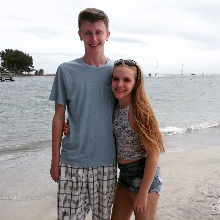 McKenna's first trip to Florida. 