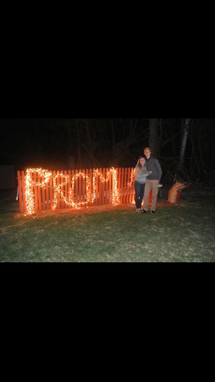 How Colin asked Amber to Senior Prom