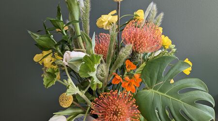 Impact Vase Arrangement – Lemon Terrace Florals