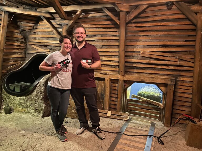 Catherine's first time visiting Reid in Atlanta. We escaped!