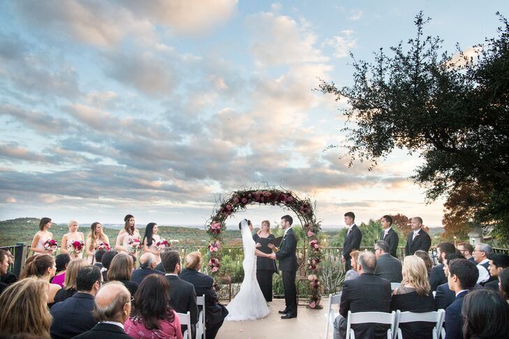 Ceremony Poetry At Villa Antonia Wedding