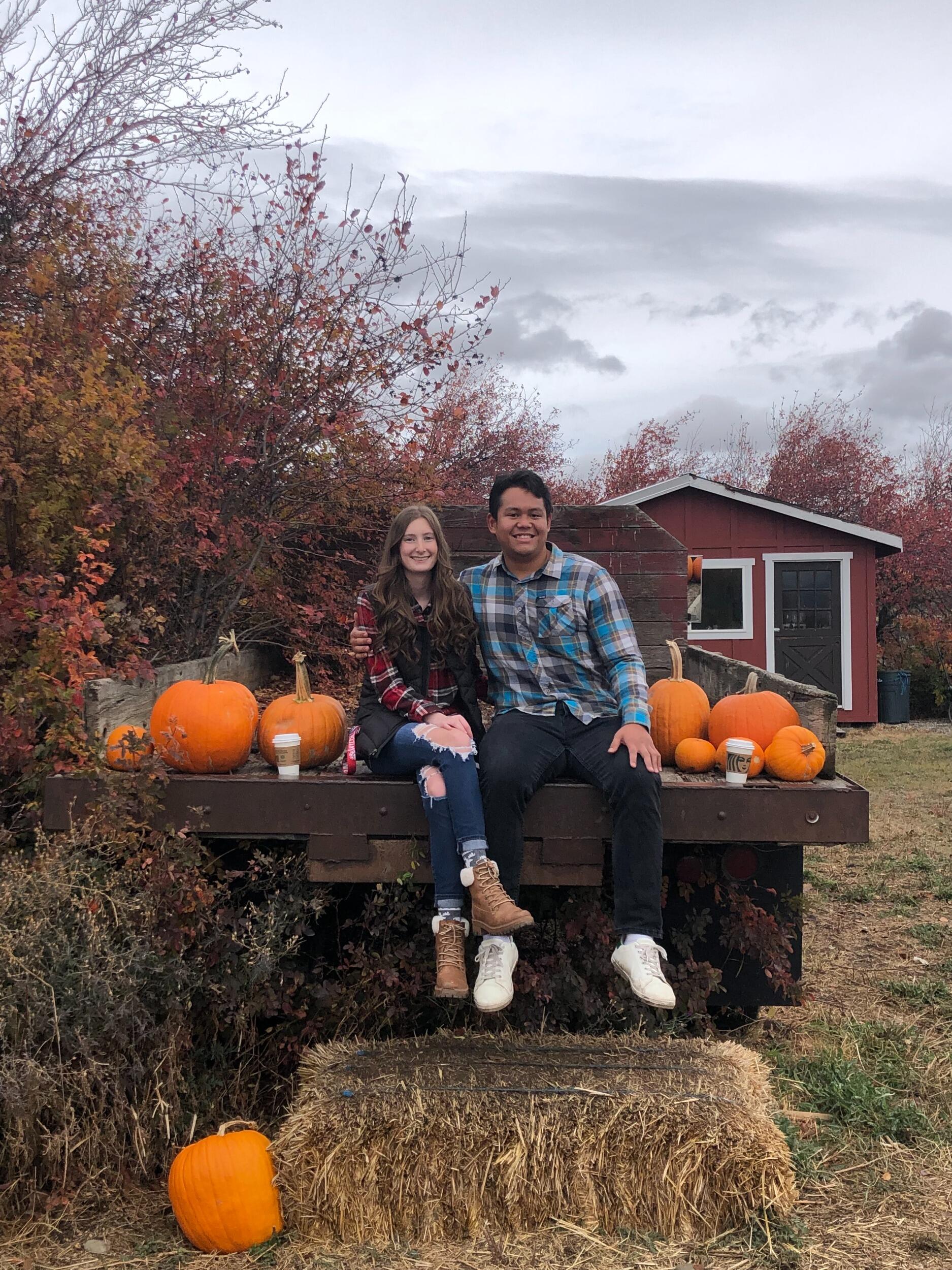 Our first date!                                   