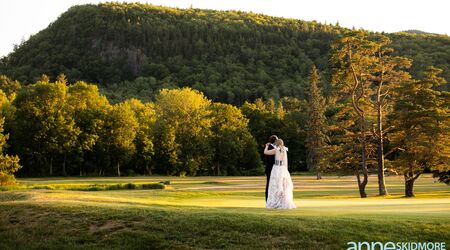 Wedding Ceremony at Jackson Falls with Kim The JP - NH Elopements