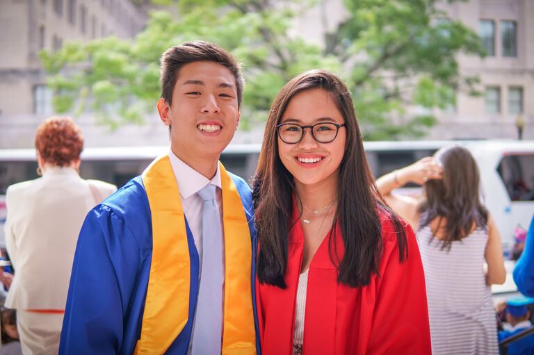 They graduated from Einstein High School together.